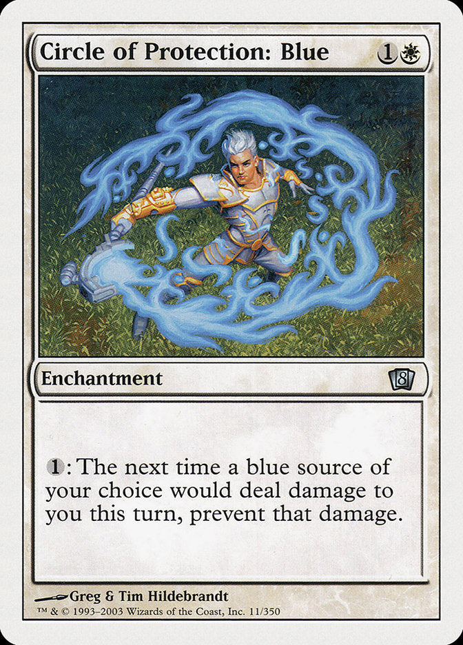 Circle of Protection: Blue (11) [Eighth Edition]