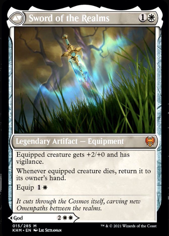 Halvar, God of Battle // Sword of the Realms (15) IT [Kaldheim]