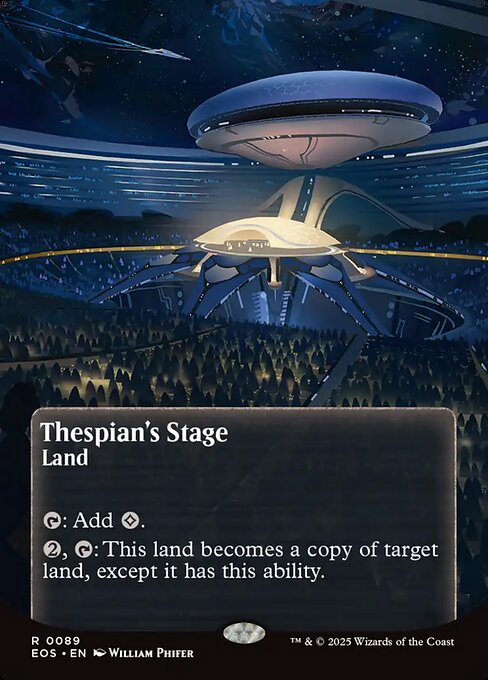 Thespian's Stage (89) [Edge of Eternities: Stellar Sights]