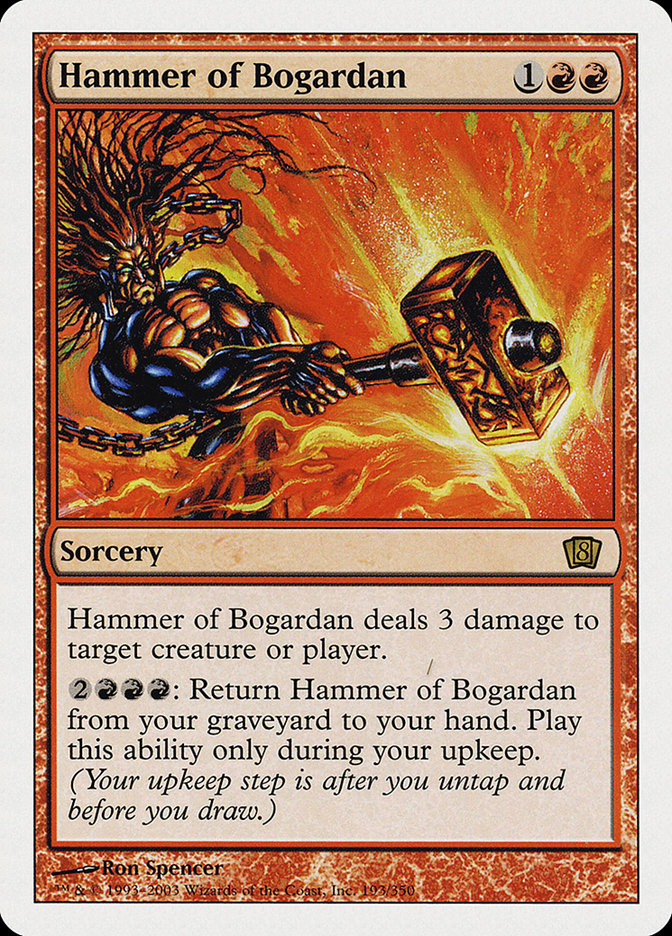 Hammer of Bogardan (193) [Eighth Edition]