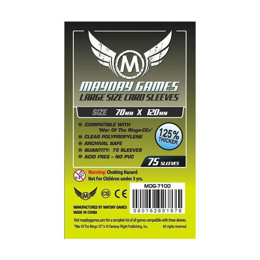 MAYDAY THICK SLEEVES 70mm X 120mm 75CT