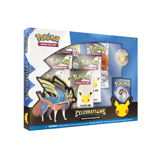 POKEMON CELEBRATIONS- deluxe pin collection