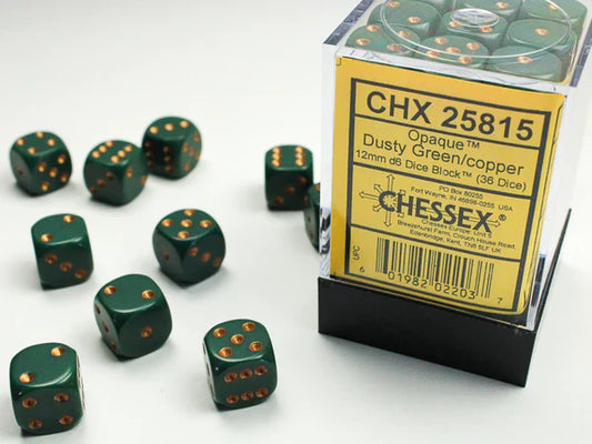 OPAQUE 36D6 DUSTY GREEN/COPPER 12MM