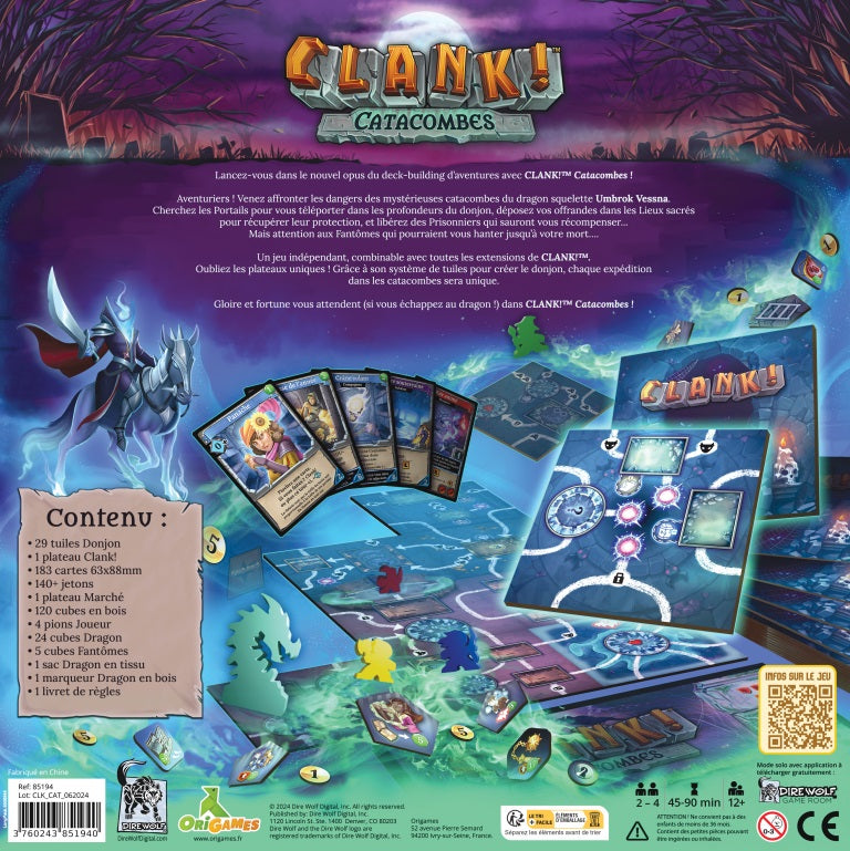 Clank! Catacombes (FR) (Restock estimé: Fin avril)