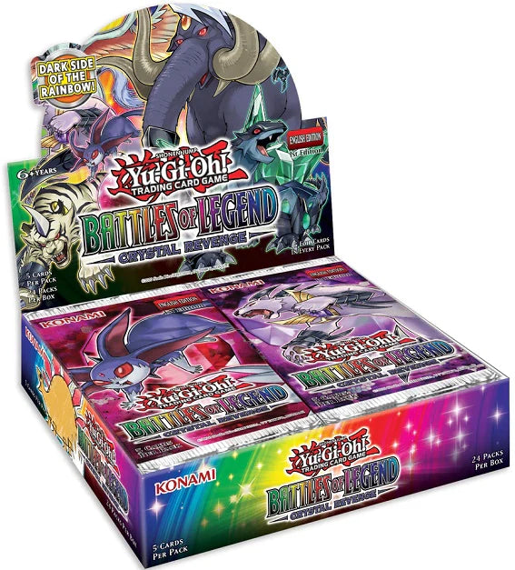 YGO BOOSTER BOX BATTLE OF LEGEND : CRYSTAL REVENGE 1ST ED