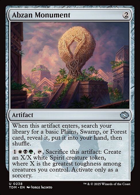 Abzan Monument (238) [Tarkir: Dragonstorm]