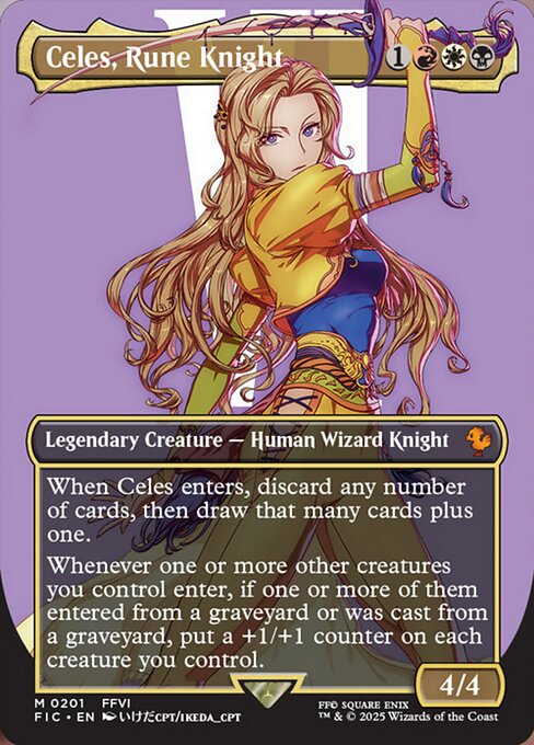 Celes, Rune Knight (201) [Final Fantasy Commander]