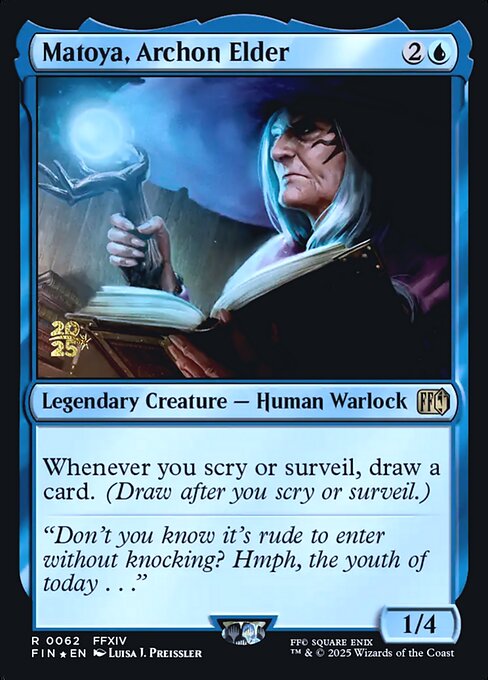 Matoya, Archon Elder (62s) [Final Fantasy Promos]