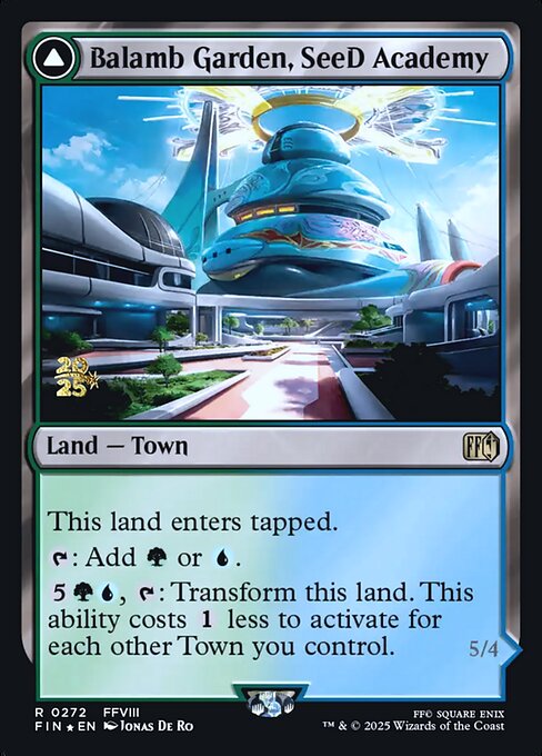 Balamb Garden, SeeD Academy // Balamb Garden, Airborne (272s) [Final Fantasy Promos]