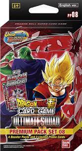 DBS 17 UNISON WARRIORS 8 PREMIUM PACK SET