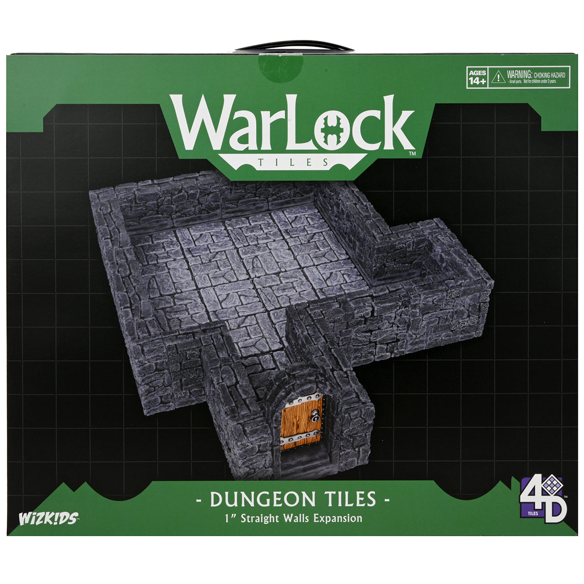 Warlock Dungeon Tiles: Dungeon Straight Walls