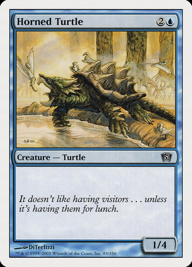 Horned Turtle (83) [Eighth Edition]