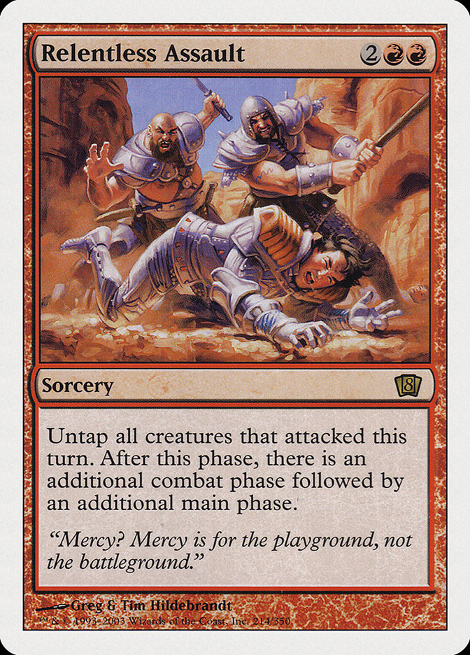 Relentless Assault (214) [Eighth Edition]