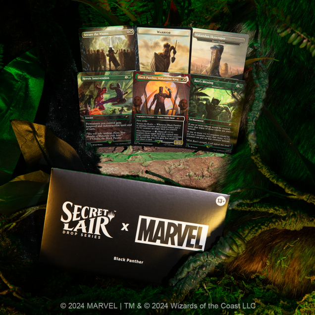 Secret Lair Marvel: Black Panther Normal Edition
