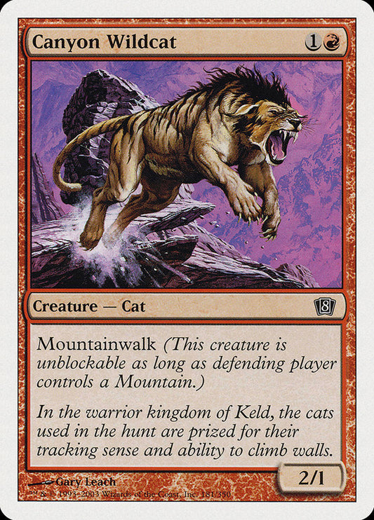 Canyon Wildcat (181) [Eighth Edition]