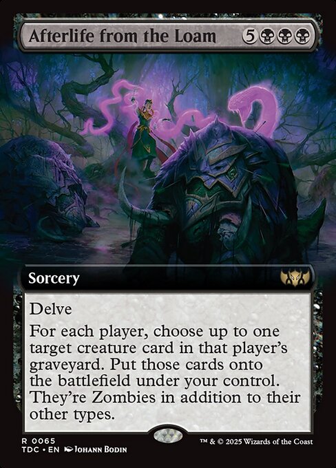 Afterlife from the Loam (65) [Tarkir: Dragonstorm Commander]