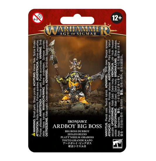 Warhammer : Age of Sigmar - Orruk Warclans: Ardboy Big Boss