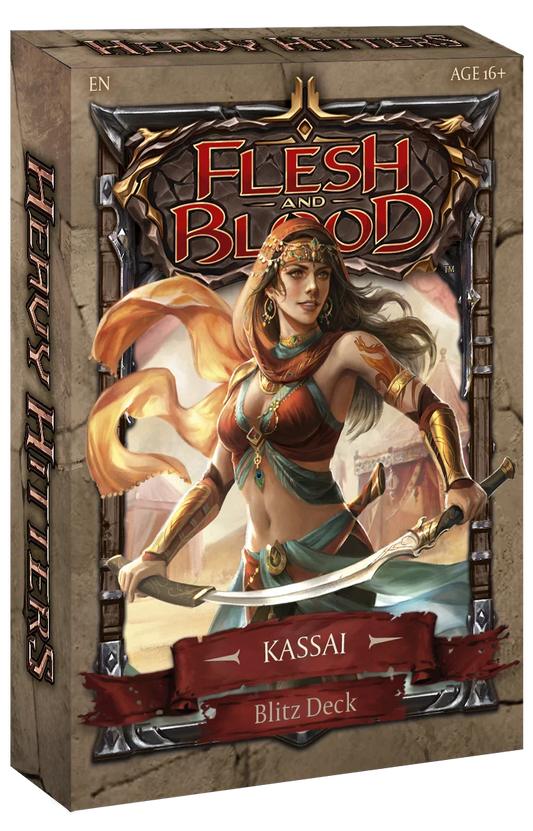 Flesh And Blood: Heavy Hitters Blitz Deck Hero Kassai