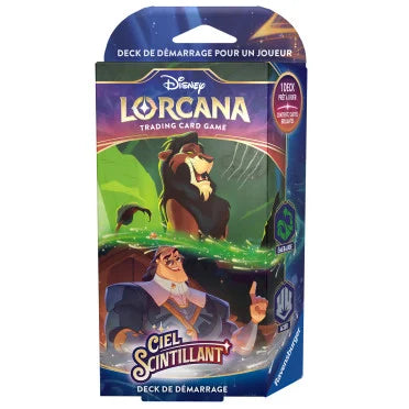 Lorcana Ciel Scintillant Deck de Démarrage Emeraude & Acier (FRENCH)