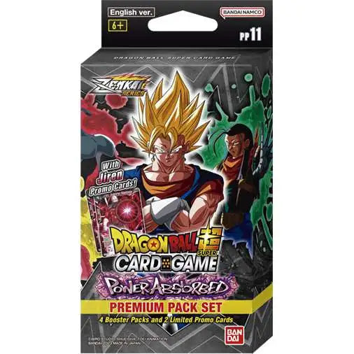 DBS ZENKAI SERIES 3 PREMIUM PACK SET