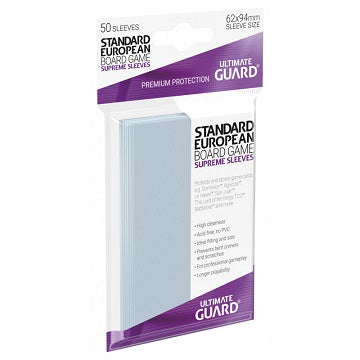 UG SLEEVES SUPREME BG CARDS STANDARD EUROPEAN 50CT