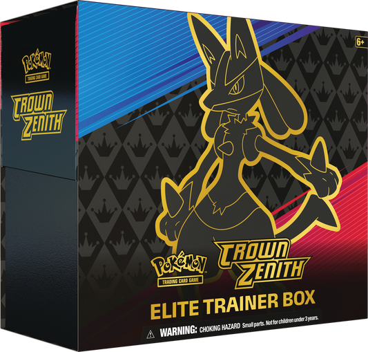 POKEMON CROWN ZENITH ELITE TRAINER BOX