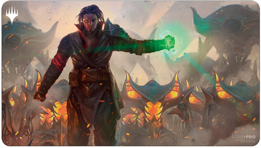UP Playmat MTG Brothers War: Mishra