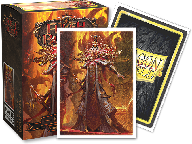 DRAGON SHIELD SLEEVES MATTE FAB EMPEROR 100CT