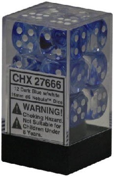 NEBULA 12D6 DARK BLUE/WHITE 16MM