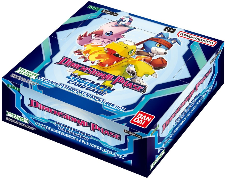 DIGIMON DIMENSIONAL PHASE BOOSTER BOX