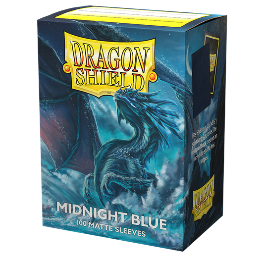 DRAGON SHIELD SLEEVES MATTE MIDNIGHT BLUE 100CT