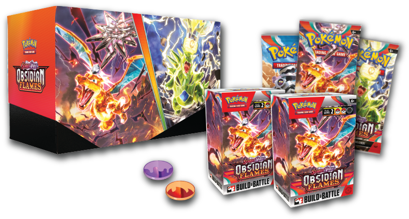 Pokemon SV3 Obsidian Flames Build & Battle Stadium