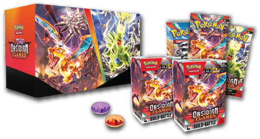 Pokemon SV3 Obsidian Flames Build & Battle Stadium