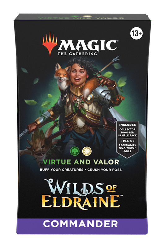 MTG Wilds of Eldraine Commander Virtue and Valor