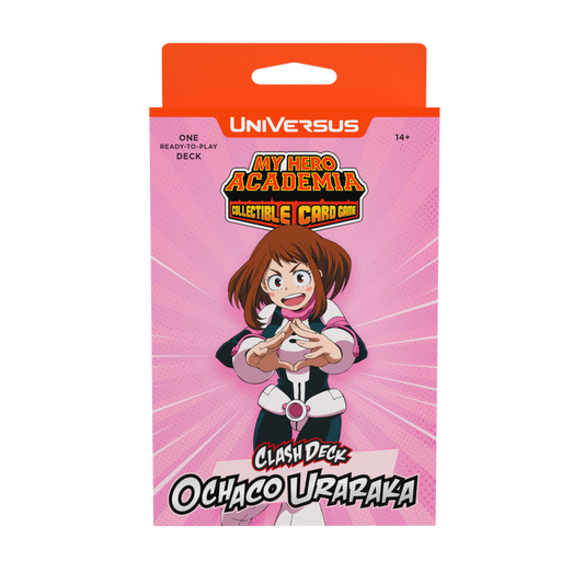 MY HERO ACADEMIA CCG CLASH DECK JET BURN OCHACO URARAKA