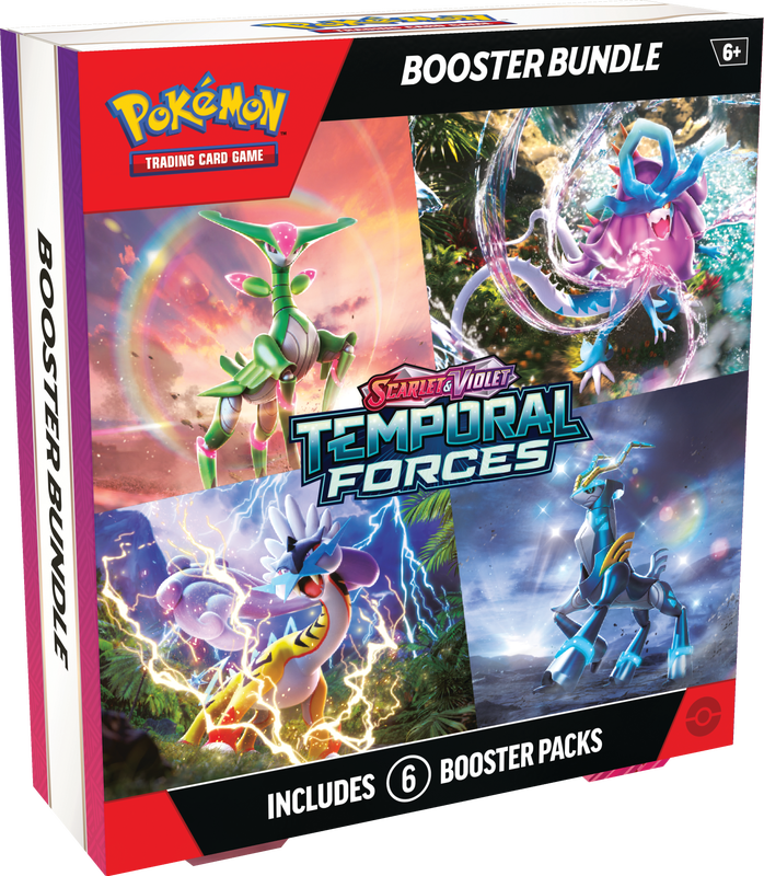 Pokemon SV5 Temporal Forces Booster Bundle