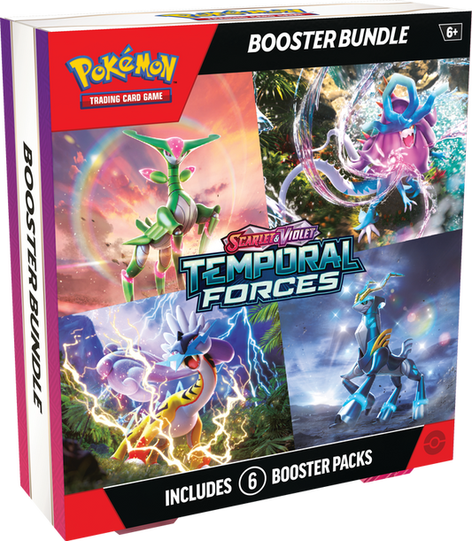 Pokemon SV5 Temporal Forces Booster Bundle