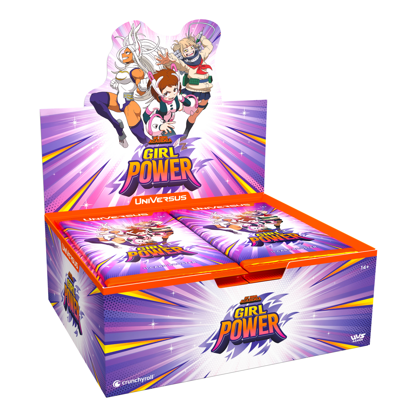 MY HERO ACADEMIA CCG BOOSTER BOX GIRL POWER