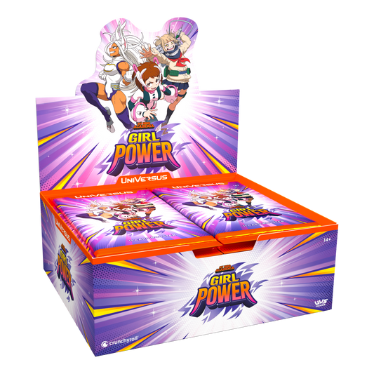 MY HERO ACADEMIA CCG BOOSTER BOX GIRL POWER