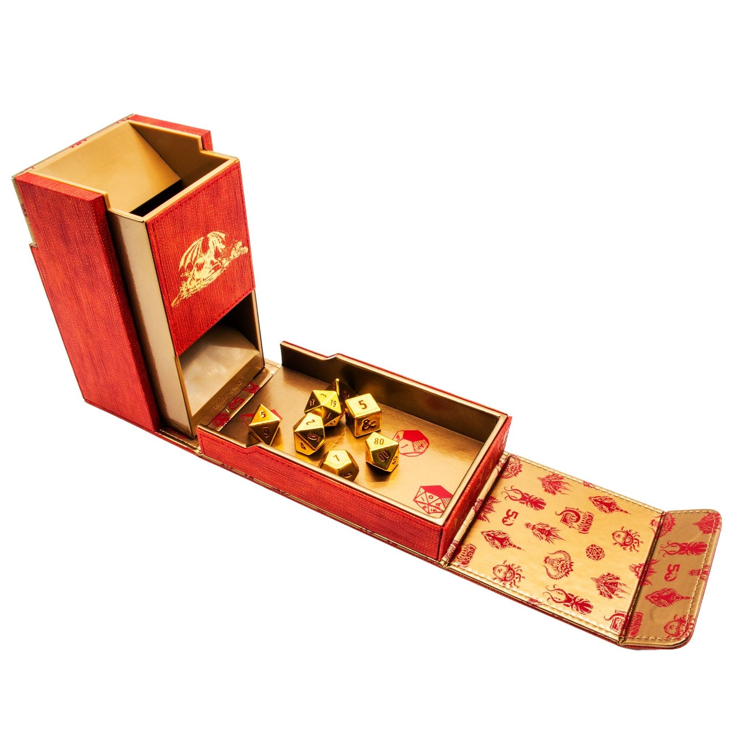 UP Dice Tower D&D 50TH Anniversary Leatherette