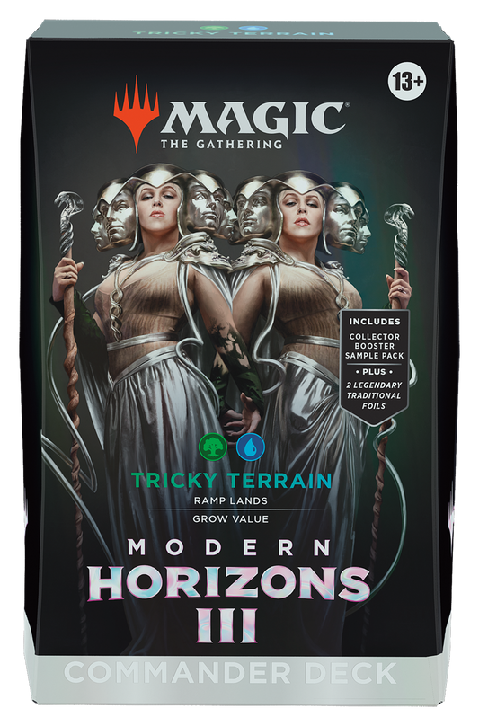 MTG Modern Horizons 3 Tricky Terrain Commander Deck