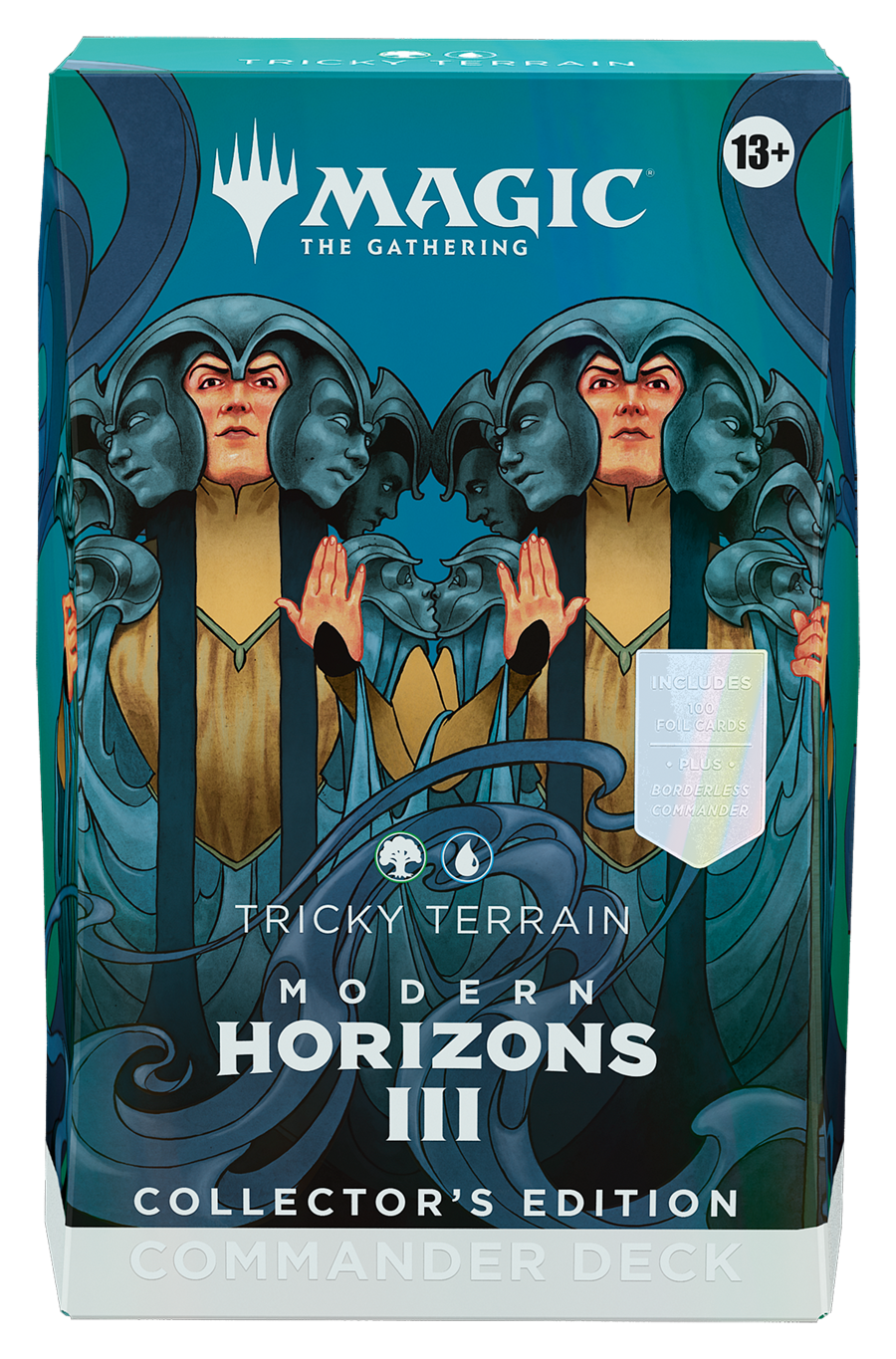 MTG Modern Horizons 3 Tricky Terrain Commander Deck Collectors Edition
