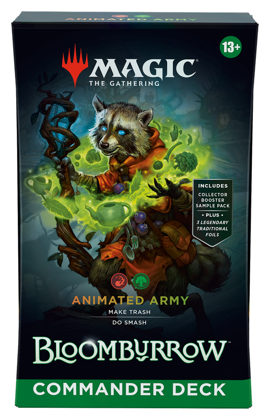 MTG Bloomburrow Animated Army Commander Deck