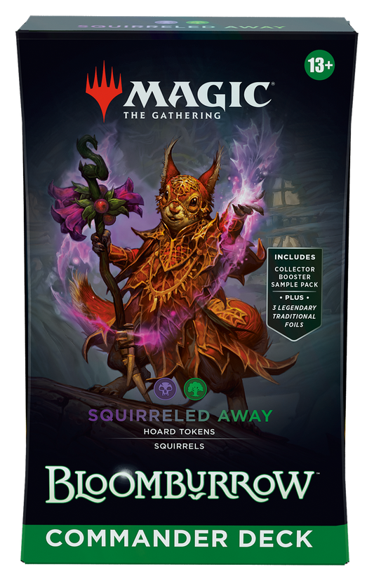 MTG Bloomburrow Squirreled Away Commander Deck