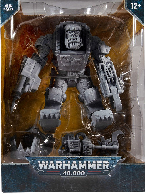 Warhammer 40k Unpainted Megafig Ork Meganob Mcfarlane Toys