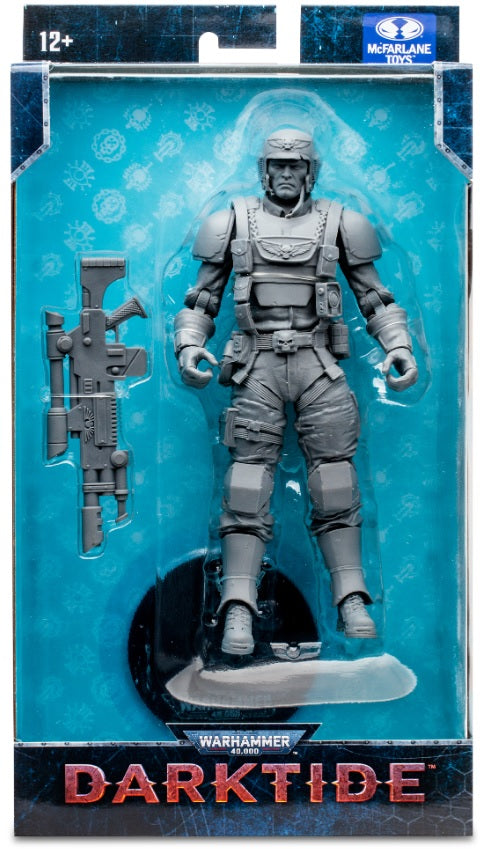 Warhammer 40k Unpainted Veteran Guardsman (Darktide) Mcfarlane Toys