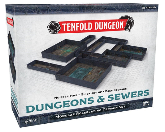 Tenfold Dungeon Terrain Set - Dungeons & Sewers