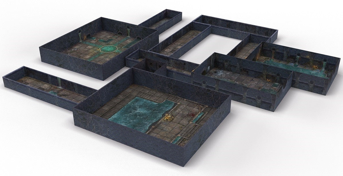 Tenfold Dungeon Terrain Set - Dungeons & Sewers