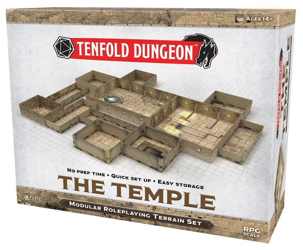 Tenfold Dungeon Terrain Set - The Temple