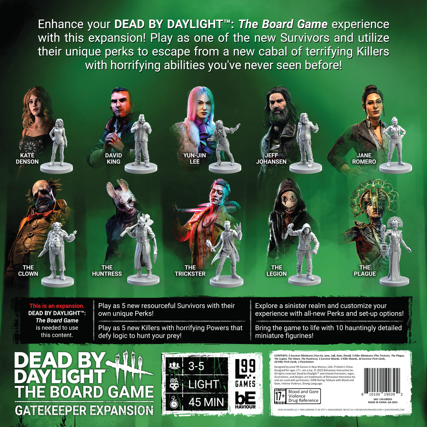 Dead By Daylight Gatekeeper Expansion (EN) (PREORDER)
